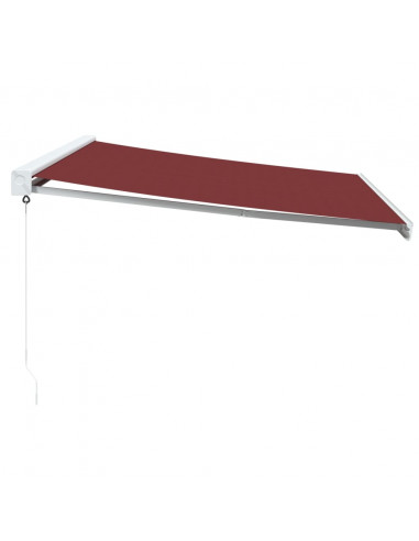Tenda da Sole Retrattile Manuale Bordò 450x300 cm