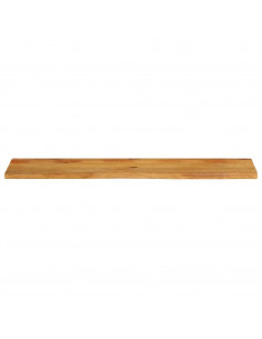 Piano Tavolo Bordi Vivi 180x40x3,8cm in Legno Massello di Mango 2