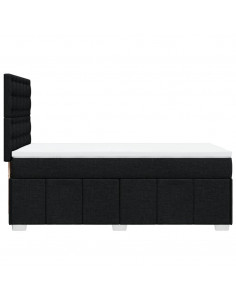 Giroletto a Molle con Materasso Nero 80x200 cm inTessuto 2