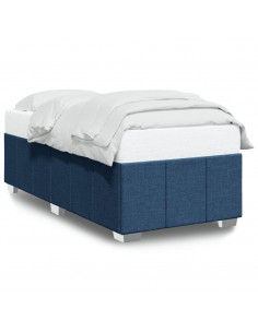 Giroletto senza Materasso Blu 80x200 cm in Tessuto 2