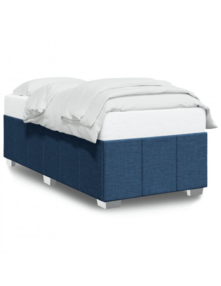 Giroletto senza Materasso Blu 80x200 cm in Tessuto