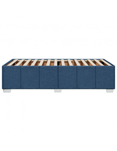 Giroletto senza Materasso Blu 80x200 cm in Tessuto