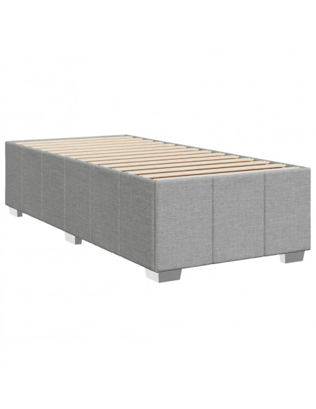 Giroletto Grigio Chiaro 90x200 cm in Tessuto