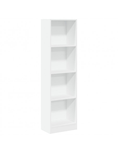 Libreria Bianca 40x24x143 cm in Truciolato