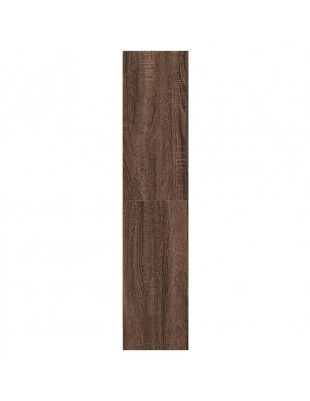 Libreria Rovere Marrone 60x24x109 cm in Legno Multistrato