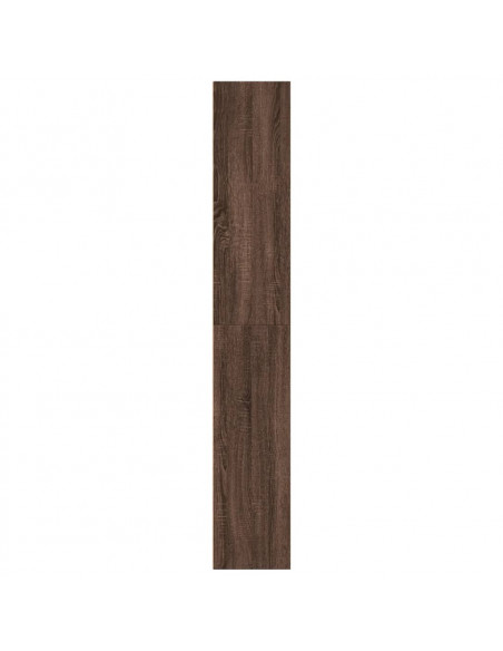Libreria Rovere Marrone 60x30x189 cm in Legno Multistrato