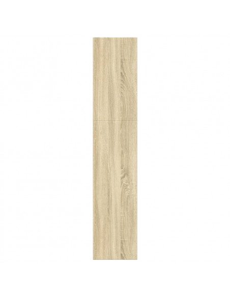 Libreria Rovere Sonoma 60x30x152 cm in Legno Multistrato