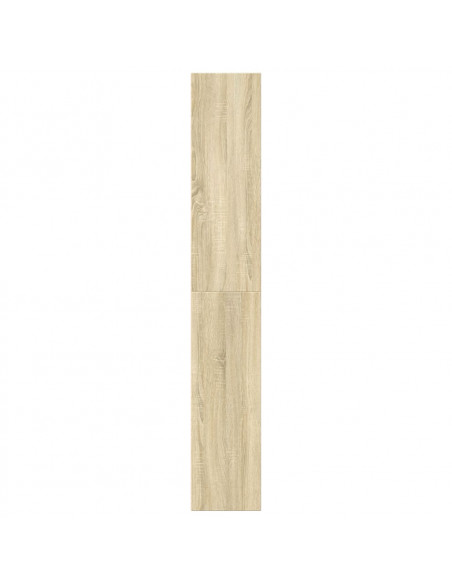 Libreria Rovere Sonoma 60x30x189 cm in Legno Multistrato