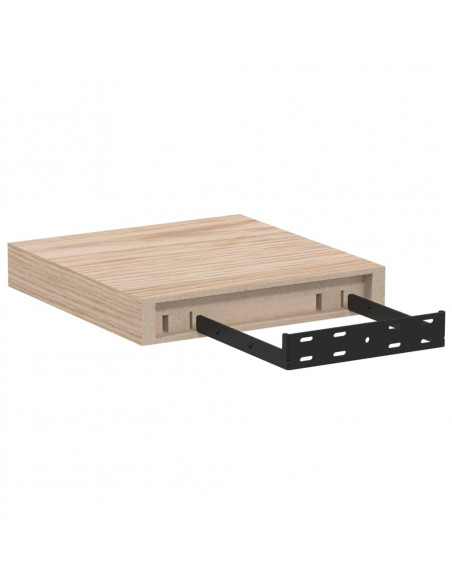Mensola Pensili 4 pz 23x23,5x4 cm in Truciolato