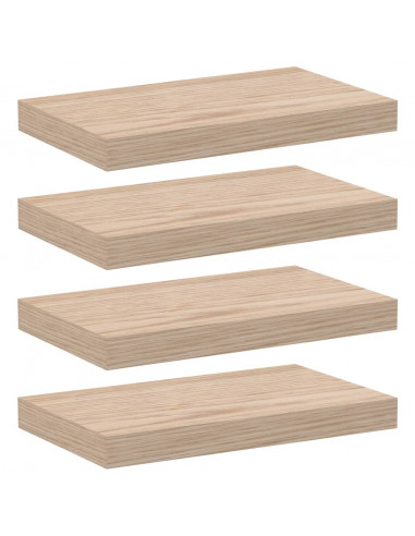 Mensole Pensili 4 pz 40x23,5x4 cm in Truciolato