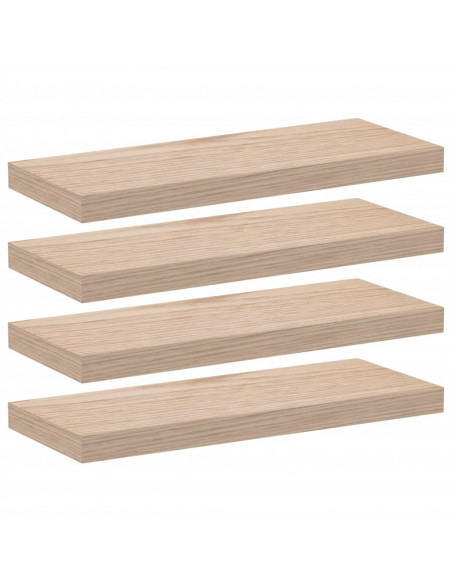 Mensole Pensili 4 pz 60x23,5x4 cm in Truciolato