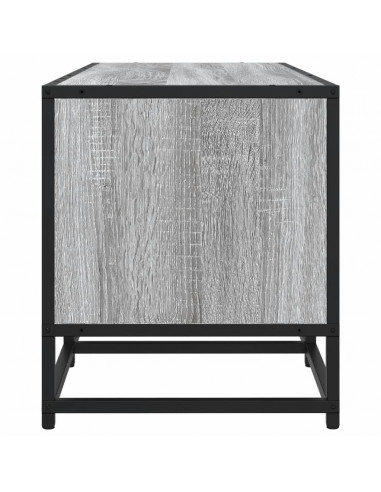 Mobile Porta TV Grigio Sonoma 180x35x41 cm in Truciolato