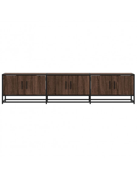 Mobile TV Rovere Marrone 180x35x41 cm in Truciolato