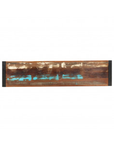 Tavolo Consolle 150x35x76 cm in Legno Massello di Recupero 2
