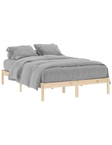 Giroletto senza Materasso 135x190 cm in Legno di Pino Full