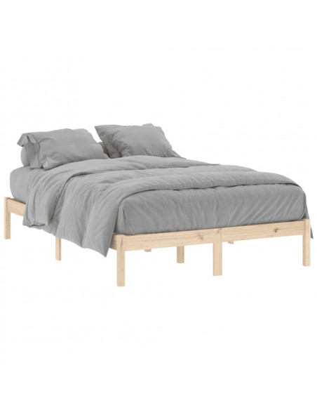 Giroletto senza Materasso 135x190 cm in Legno di Pino Full