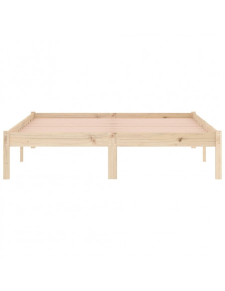 Giroletto senza Materasso 135x190 cm in Legno di Pino Full