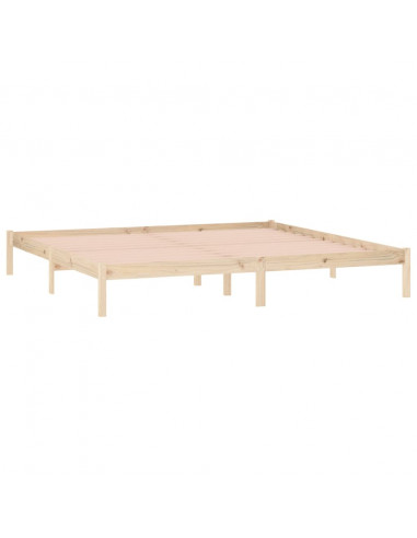 Giroletto senza Materasso 193x203 cm in Legno di Pino King