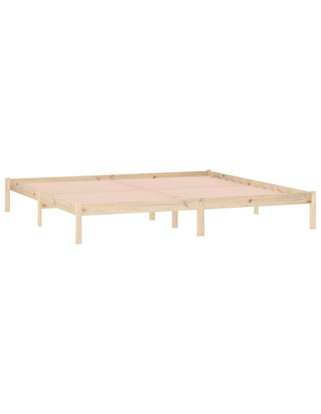 Giroletto senza Materasso 193x203 cm in Legno di Pino King