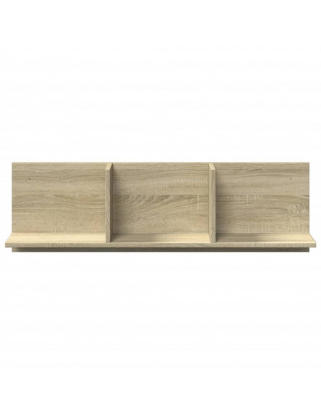 Mobile a Parete 100x16,5x30 cm Rovere Sonoma in Truciolato