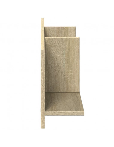 Mobile a Parete 100x16,5x30 cm Rovere Sonoma in Truciolato