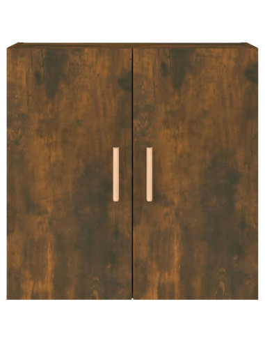 Mobile Pensile Rovere Fumo 60x30x60 cm Legno Multistrato