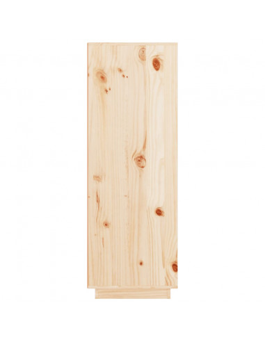 Credenza 89x40x116,5 cm in Legno Massello di Pino