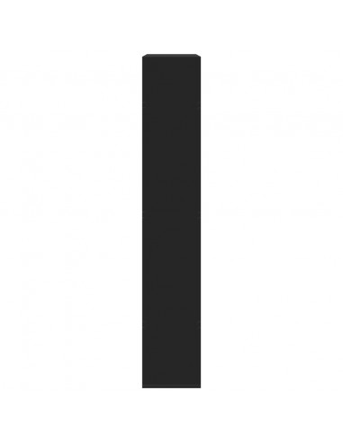 Divisorio Stanza Nero 100x33x187,5 cm in Truciolato