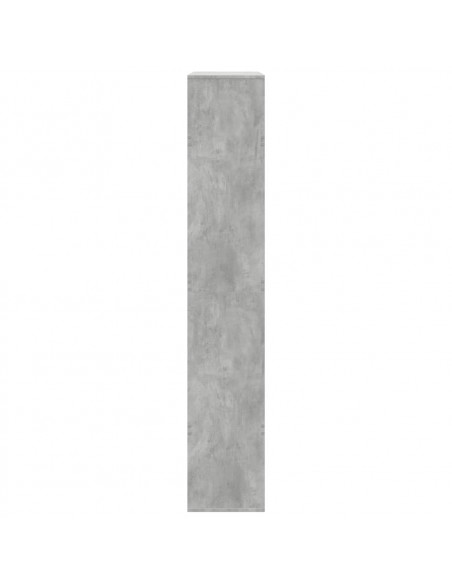 Libreria Grigio Cemento 100x33x187,5 cm in Truciolato