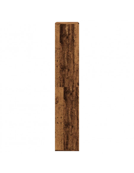 Libreria Legno Antico 100x33x175 cm in Legno Multistrato