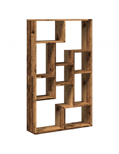 Libreria Legno Antico 72x20x120 cm in Truciolato