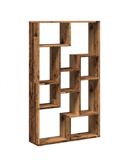 Libreria Legno Antico 72x20x120 cm in Truciolato