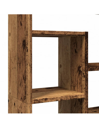 Libreria Legno Antico 72x20x120 cm in Truciolato