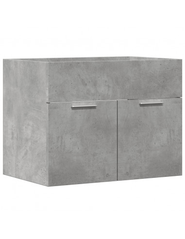 Mobile Sottolavabo Grigio Cemento 60x38,5x46 Legno Multistrato