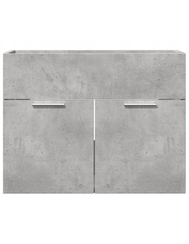 Mobile Sottolavabo Grigio Cemento 60x38,5x46 Legno Multistrato