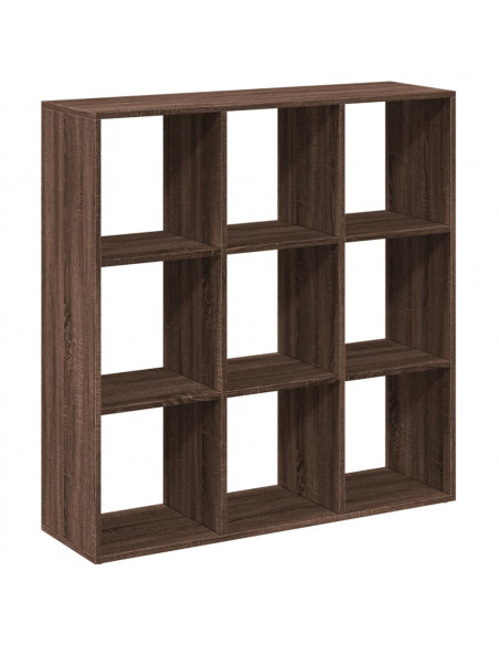 Libreria Divisorio Rovere Marrone 102x29x103,5 cm in Truciolato