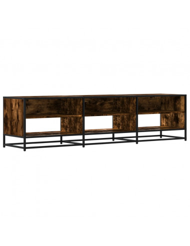 Mobile Porta TV Rovere Fumo 180x40x46 cm in Truciolato