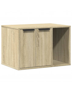 Recinto Lettiera Gatti Rovere Sonoma 60x40x40 cm in Truciolato 2