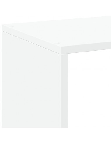 Libreria Divisorio Bianca 102x29x103,5 cm in Truciolato