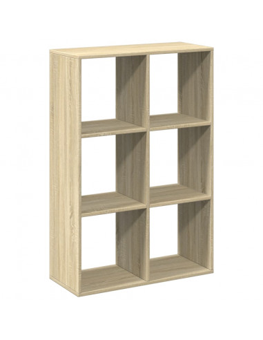 Libreria Divisorio Rovere Sonoma 69,5x29x103,5 cm in Truciolato