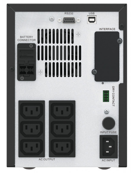 APC Easy UPS SMV gruppo di continuità (UPS) A linea interattiva 1,5 kVA 1050 W 6 presa(e) AC