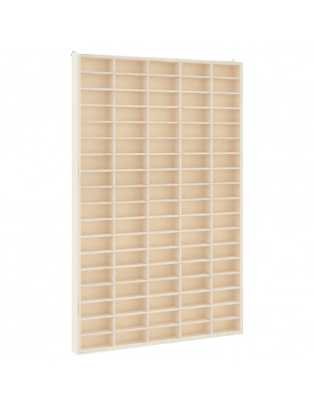 Mobili con Vetrina Parete con 90 Scomparti 50,5x4,5x79 cm