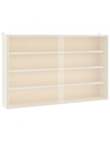 Mobili con Vetrina Parete con Ante 60x8,5x37 cm