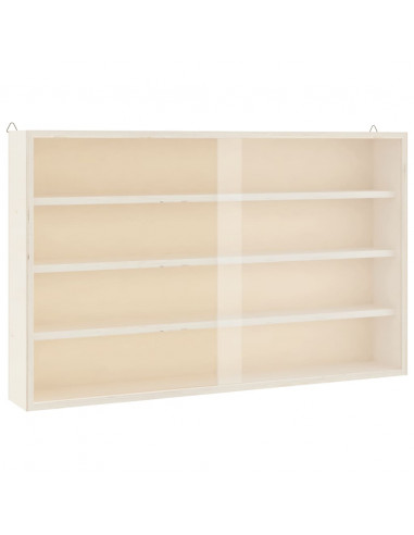 Mobili con Vetrina Parete con Ante 60x8,5x37 cm