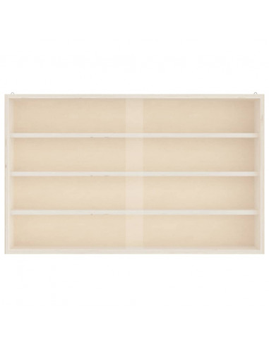 Mobili con Vetrina Parete con Ante 60x8,5x37 cm