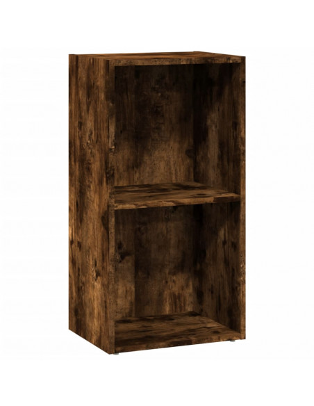 Libreria Rovere Fumo 40x30x77 cm in Legno Multistrato