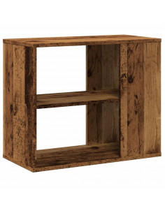 Mobiletto Laterale Legno Antico 60x30x50 cm Legno Multistrato 2