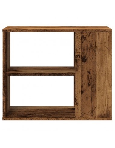 Mobiletto Laterale Legno Antico 60x30x50 cm Legno Multistrato