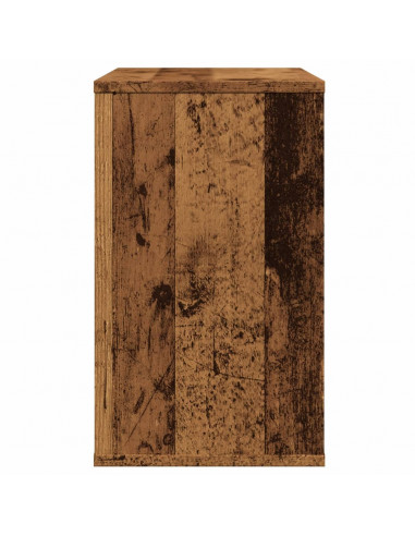 Mobiletto Laterale Legno Antico 60x30x50 cm Legno Multistrato