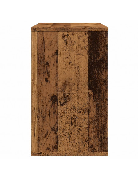 Mobiletto Laterale Legno Antico 60x30x50 cm Legno Multistrato